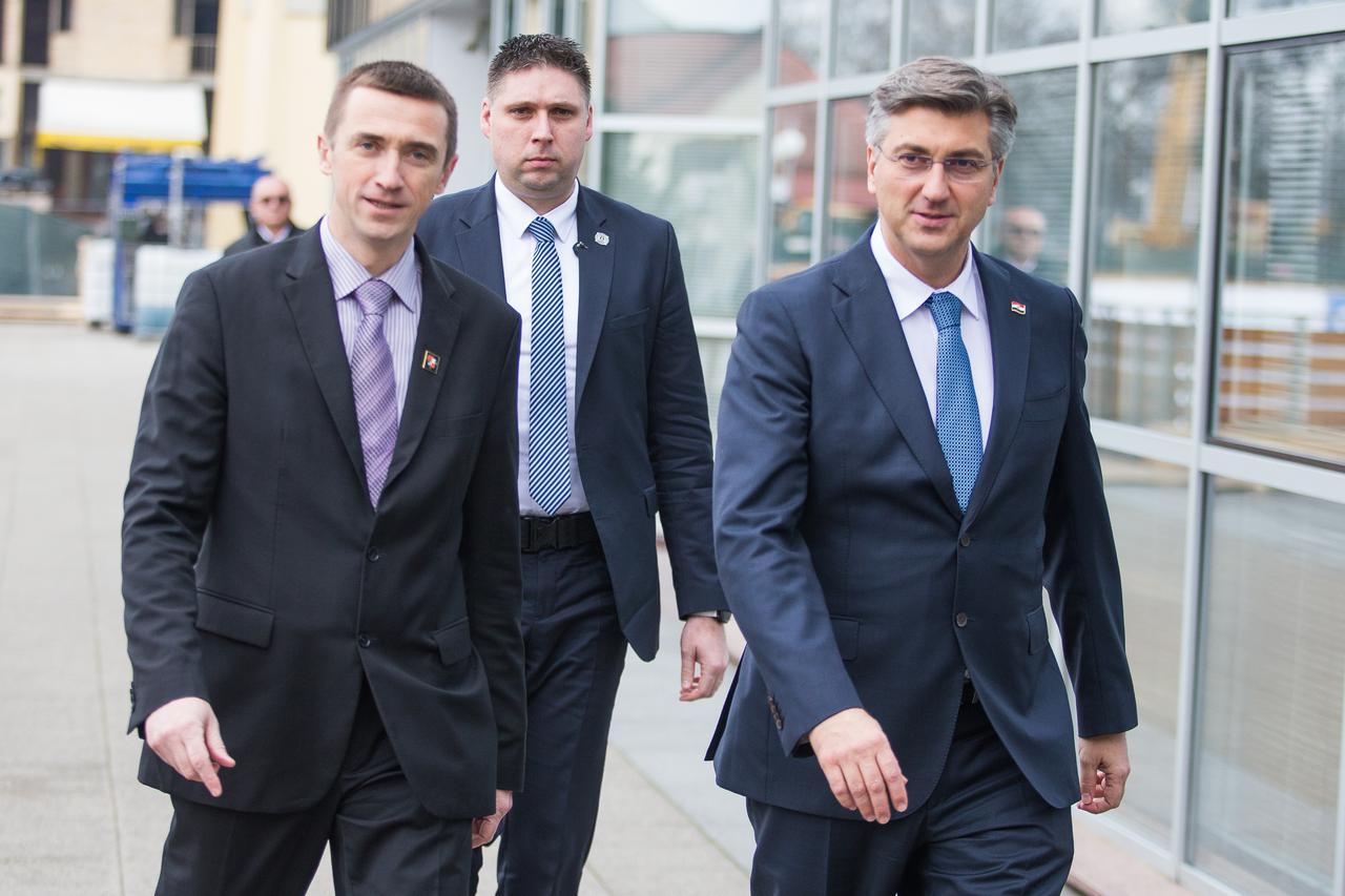 Vukovar: Sastanak Andreja Plenkovića s Ivanom Penavom