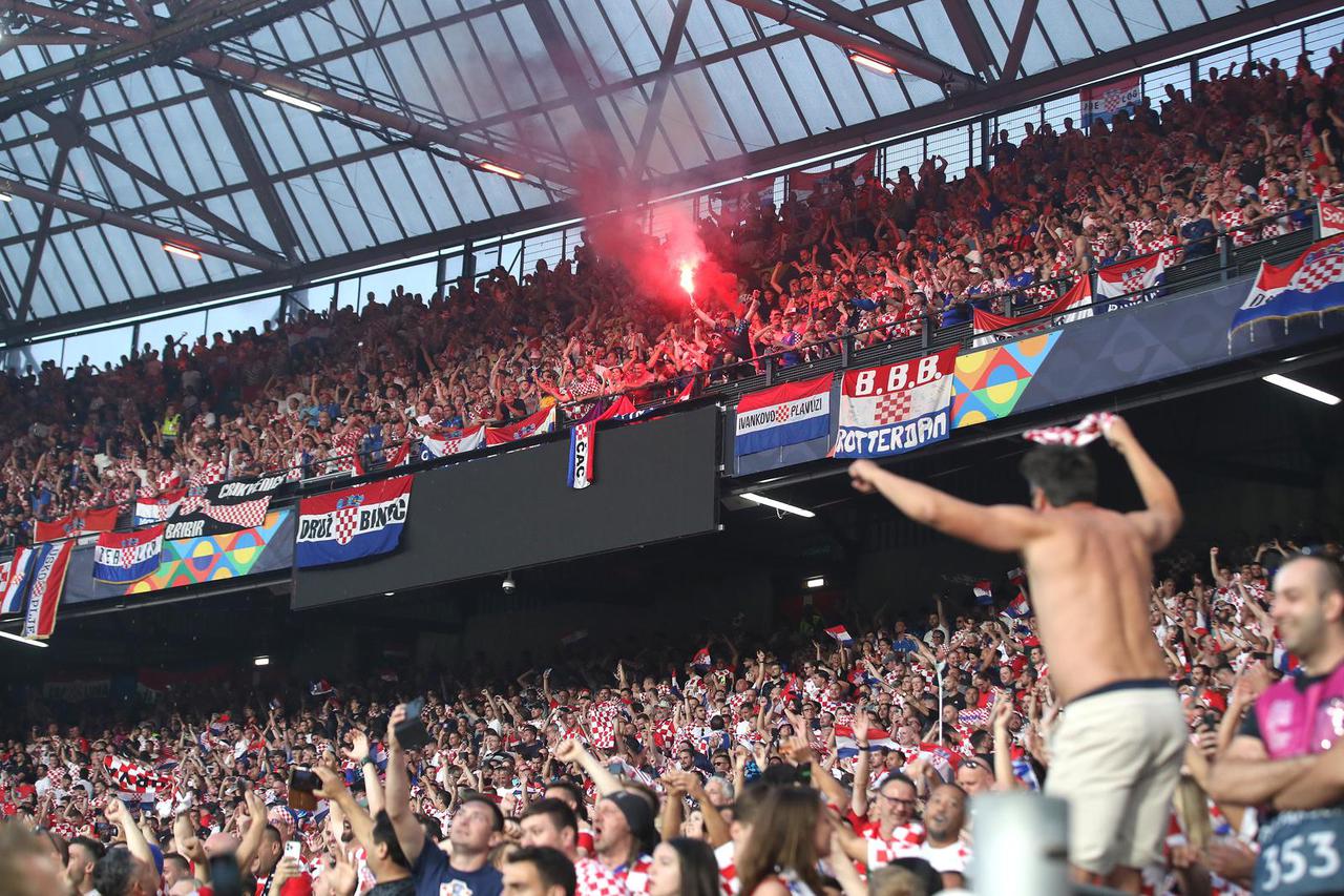 Rotterdam: Atmosfera na stadionu De Kuip na završnici Lige nacija