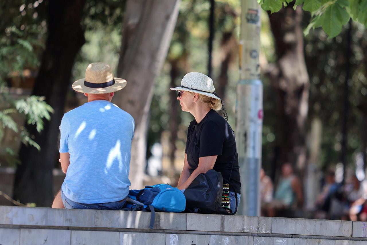Split: Započelo je ljeto visokih temperatura