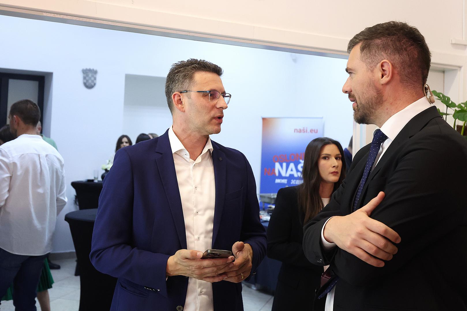 09.06.2024., Draskoviceva, Zagreb - Docek izbornih rezultata za Europski parlament u stozeru MOST-a. Photo: Goran Stanzl/PIXSELL