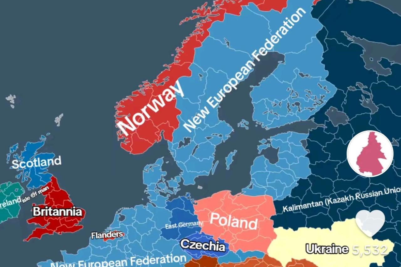 Kako ChatGPT vidi granice EU u 2050. godini