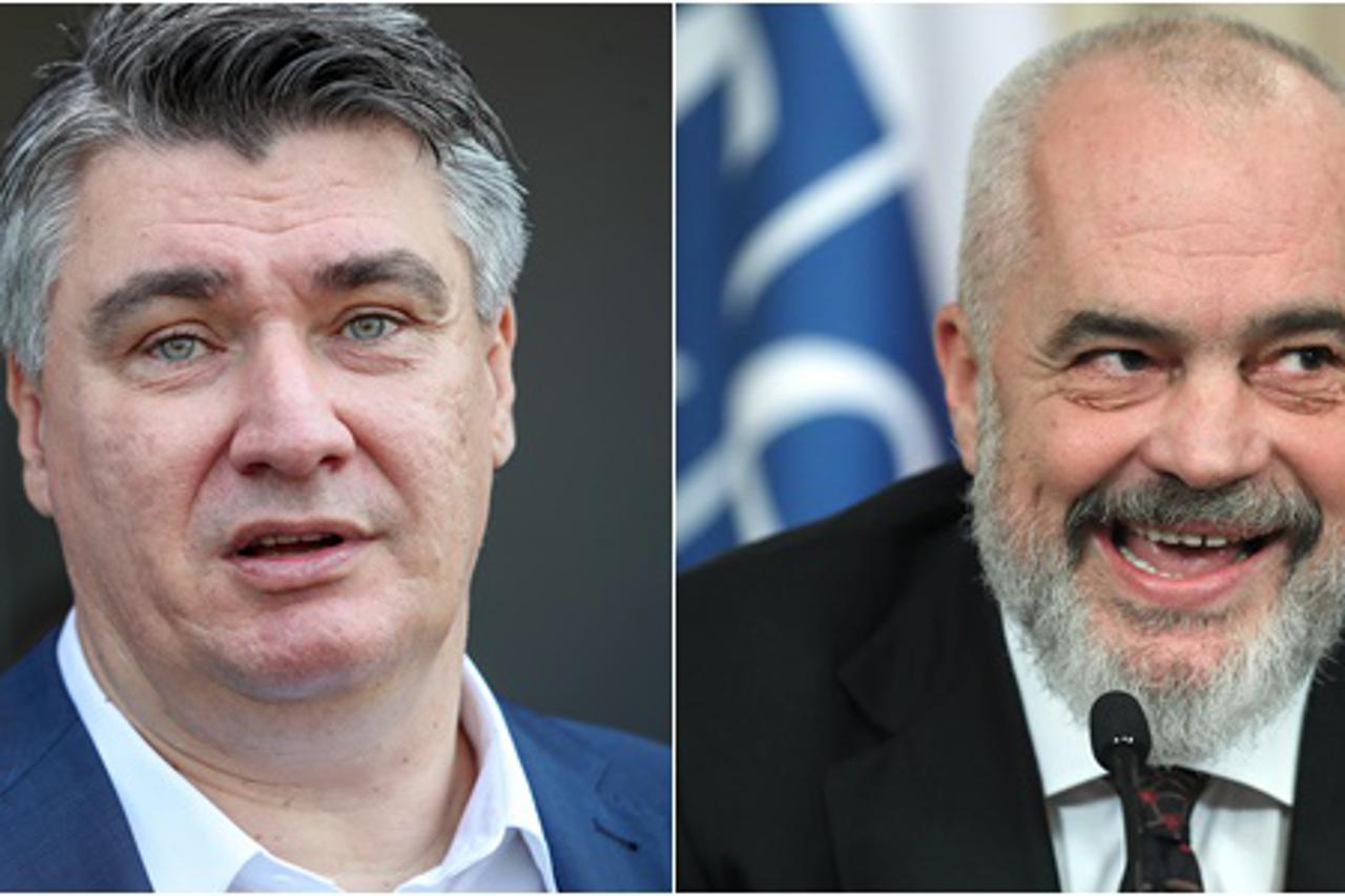 Zoran Milanović i Edi Rama