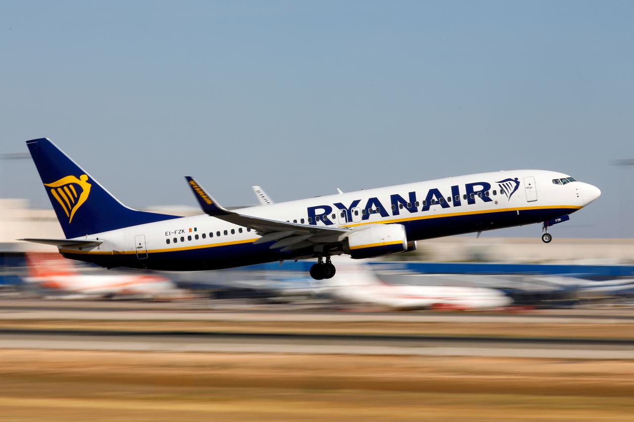Zrakoplov kompanije  Ryanair