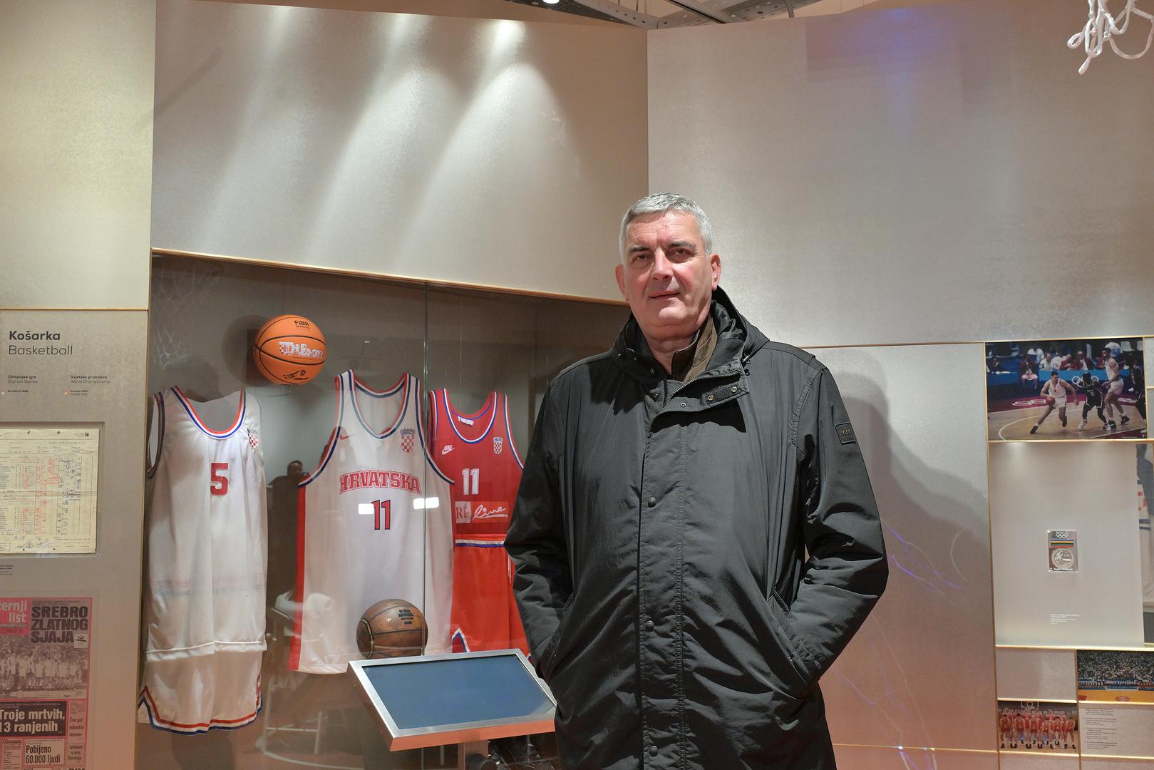 23.01.2026., Zagreb - Konferencija za medije povodom skorosnjeg otvorenja Hrvatskog sportskog muzeja. Stojko Vrankovic Photo: Sandra Simunovic/PIXSELL