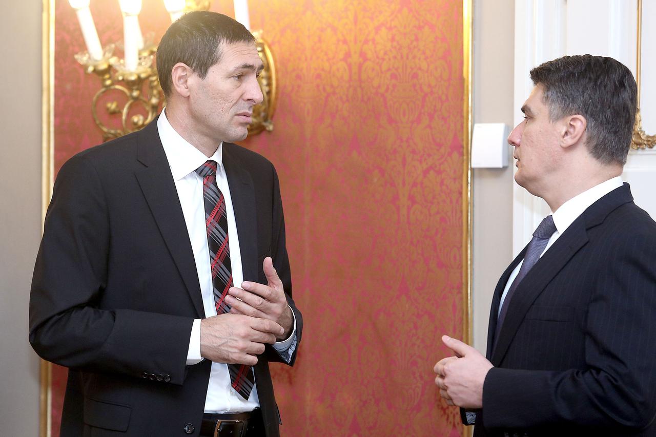 Ante Kotromanović i Zoran Milanović