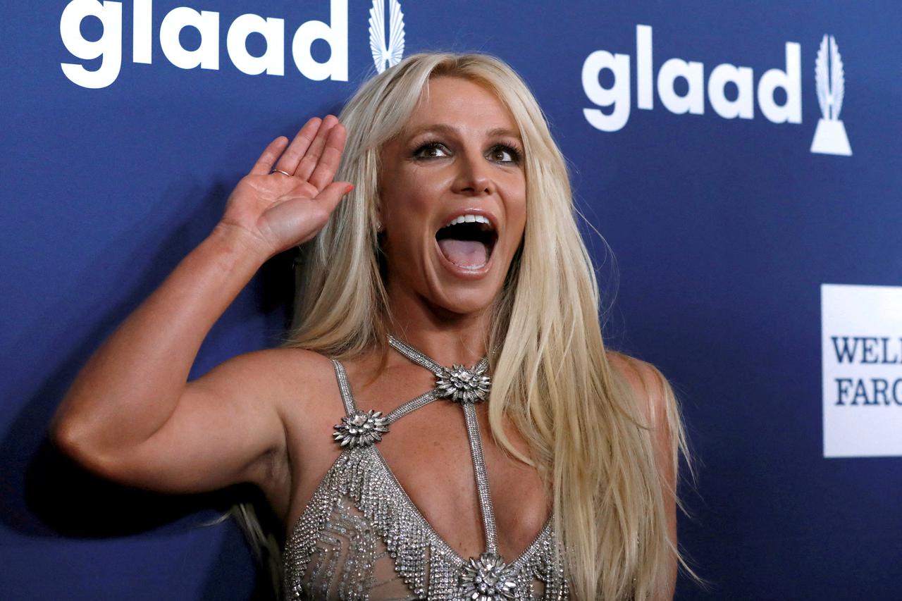 FILE PHOTO: Singer Spears poses at the 29th Annual GLAAD Media Awards in Beverly Hills