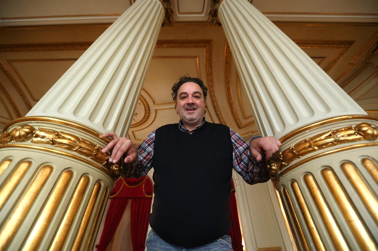 15.11.2016., Hrvatsko narodno kazaliste, Zagreb - Tenor Tvrtko Stipic organizira koncert starogradskih pjesama. Photo: Robert Anic/PIXSELL