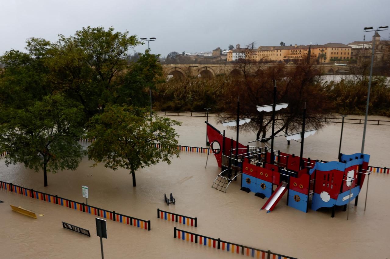 Storm Marta hits parts of Spain