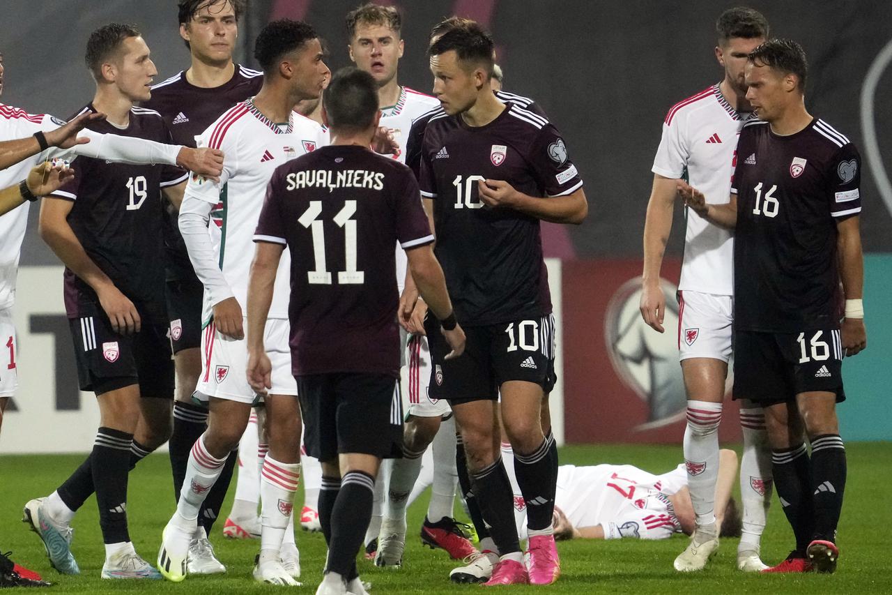 Euro 2024 Qualifier - Group D - Latvia v Wales