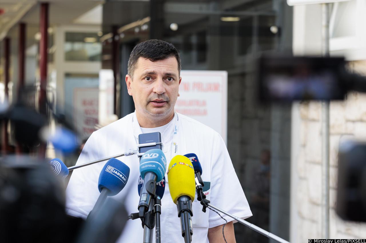 Split: Doktor Vlatko Ledenko o stanju ozlijeđenih u padu Cessne na Braču