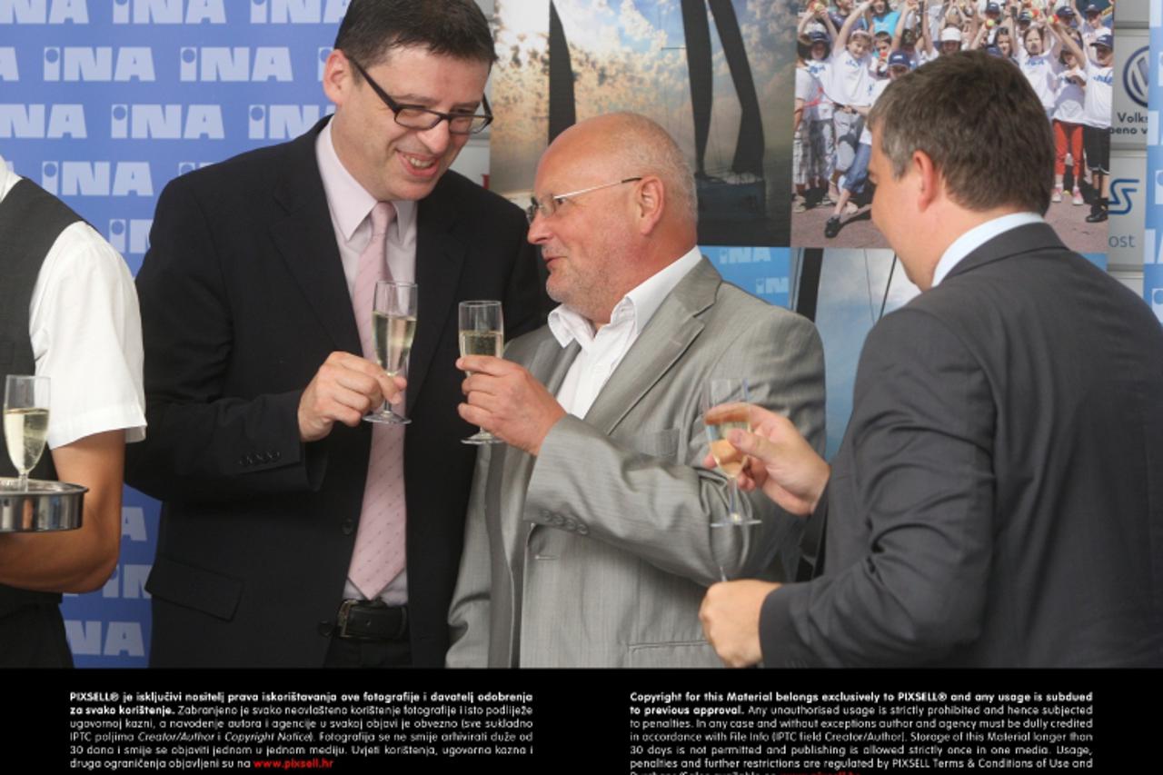 '05.07.2012., Zagreb - Potpisivanje Ugovora o clanstvu INA-e u Hrvatskoj olimpijskoj obitelji kao Zlatni sponzor HOO-a.  Photo: Igor Kralj/PIXSELL'