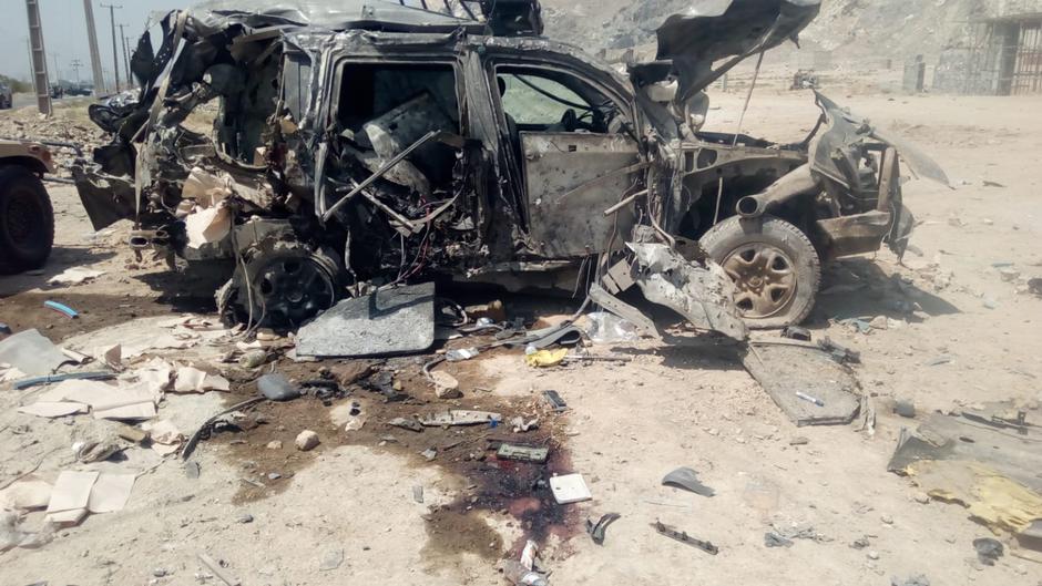 Automobil uništen u napadu u Afganistanu