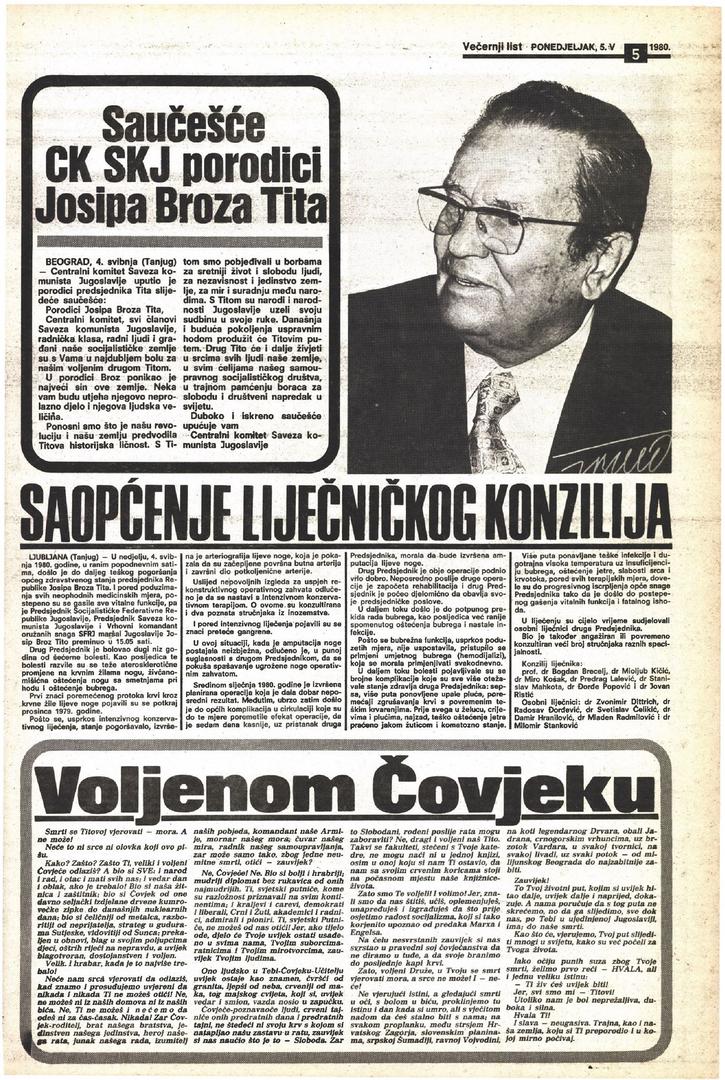 Pogledajte kako je to izgledalo i što su sve pisali o 'Čovjeku epohe' i 'Ocu nesvrstanosti'.