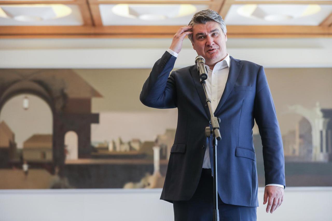 Zagreb: Zoran Milanović održao govor nakon odlikovanja sindikalista