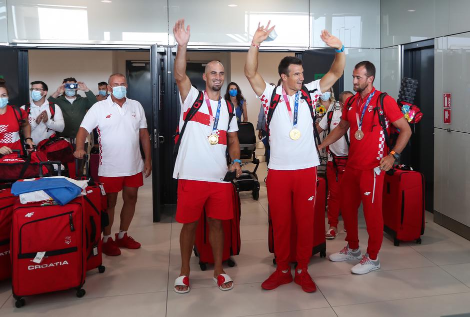 Zagreb: Svečani doček  olimpijske veslačke i judo reprezentacije Hrvatske