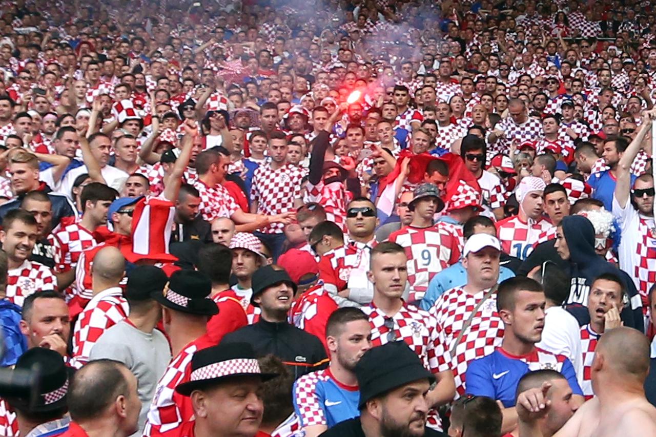 Hrvatska - Češka, navijači