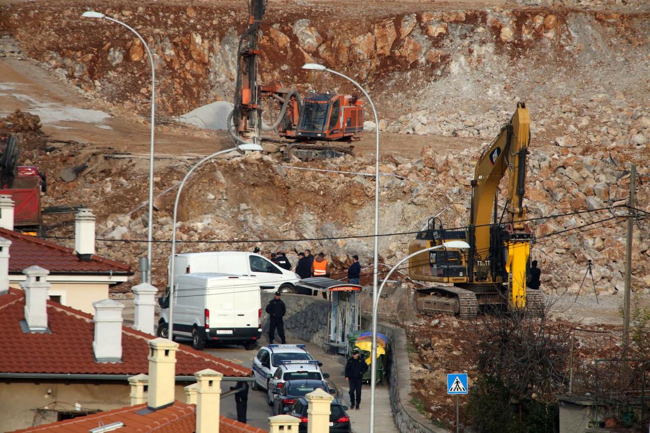 Izmještanje avionske bombe pronađene na gradilištu