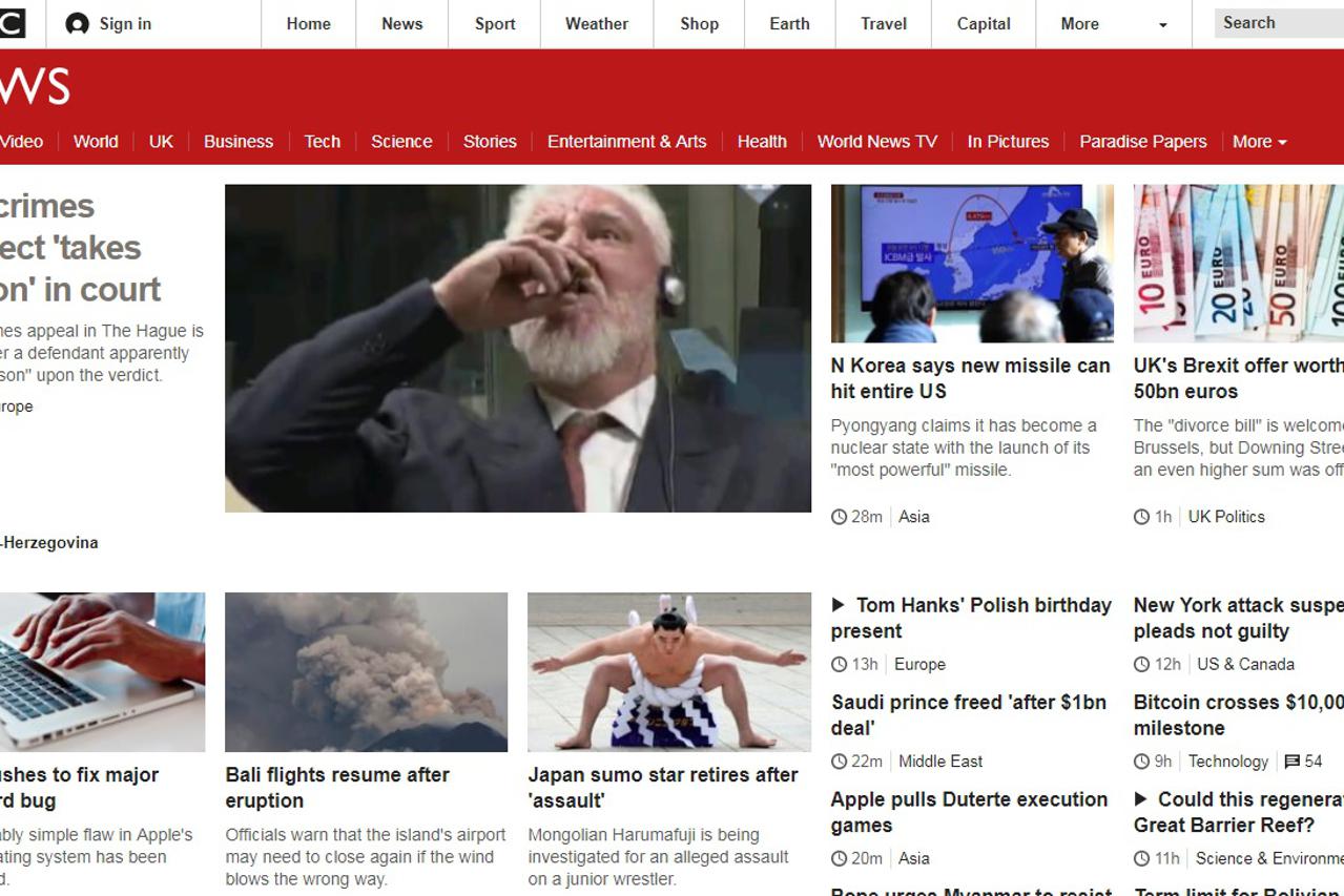 Vijest o Praljku udarna na BBC-u