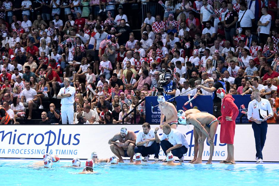 Europsko prvenstvo u vaterpolu za muškarce, finale, Mađarska - Hrvatska