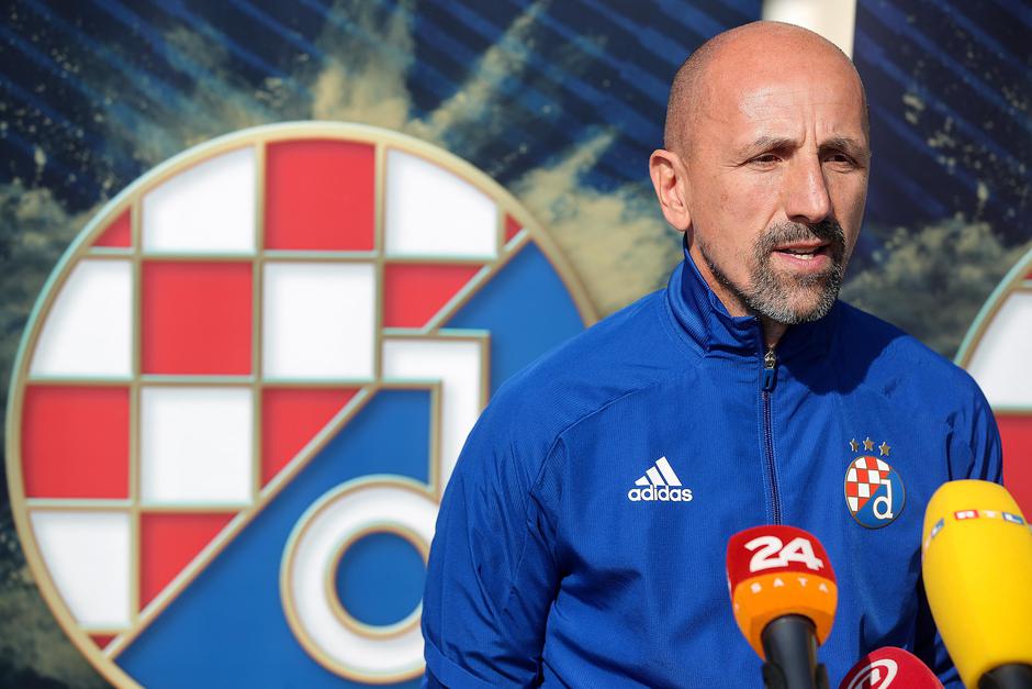 Zagreb: Media day GNK Dinamo uoči utakmice protiv Rapid Wien