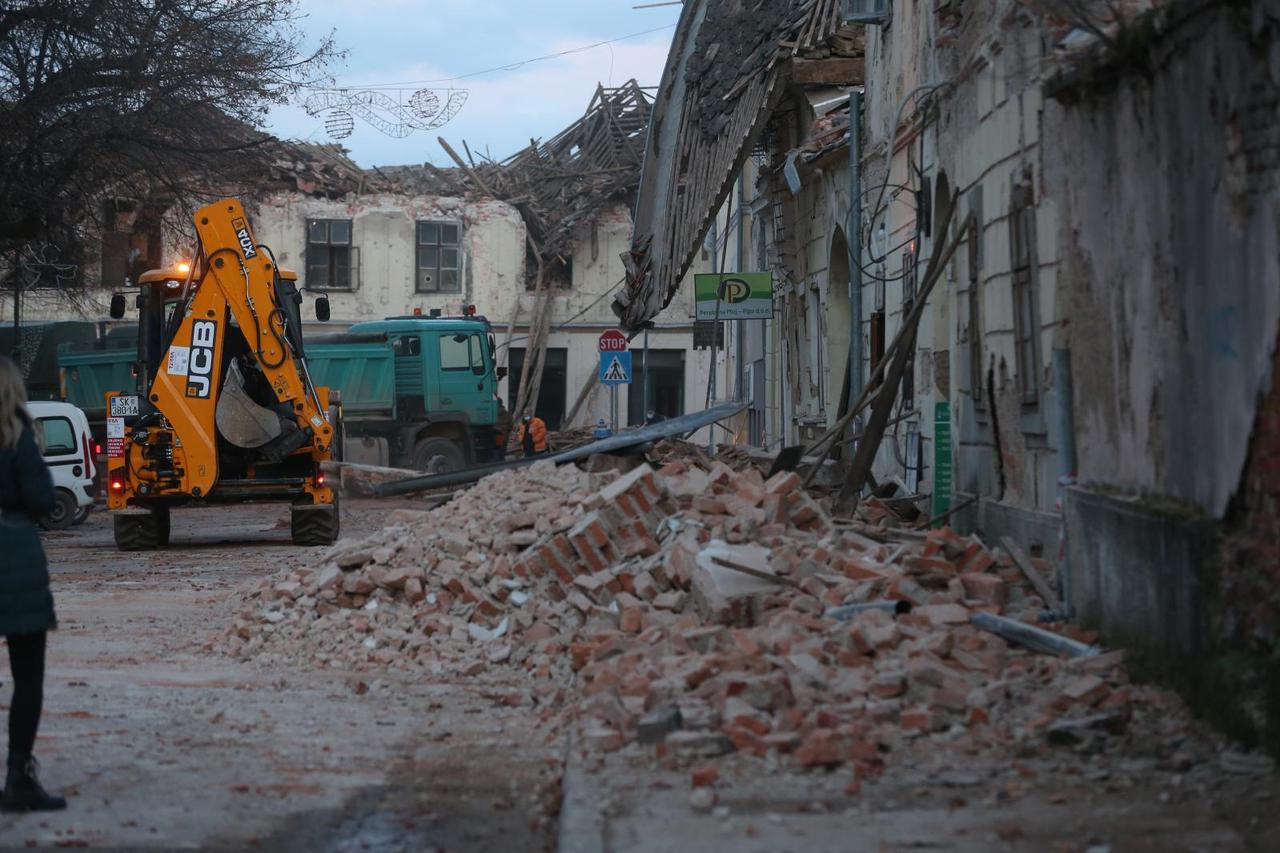 Posljedice razornog potresa u Petrinji i okolici