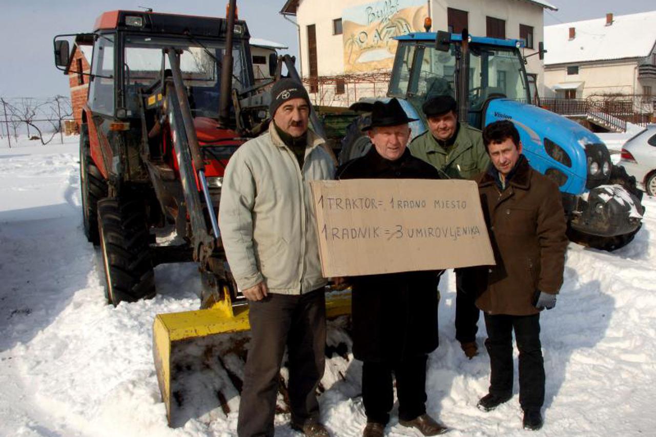 Prosvjed seljaka u Ferovcu (1)