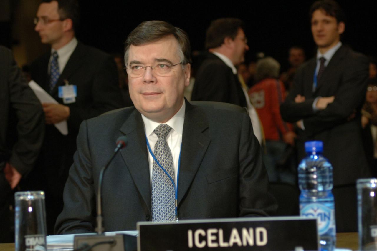 'The Minister of Foreign Affairs of Iceland, Geir H. Haarde   '