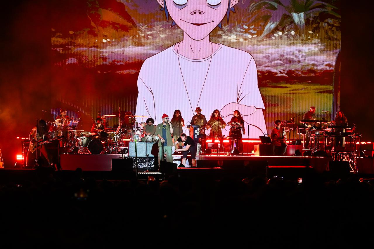 Zagreb: Gorillaz nastupili na InMusic festivalu 2026.