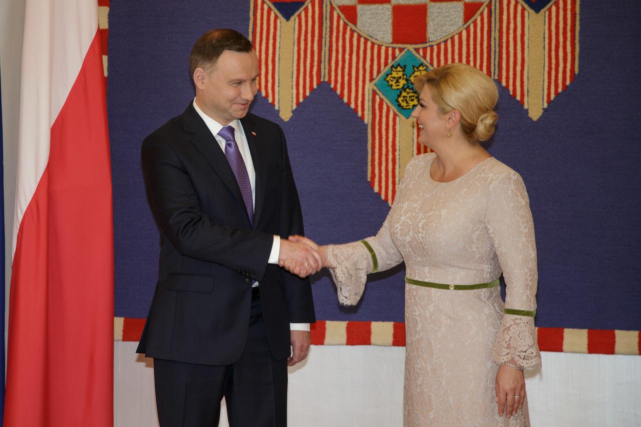 Kolinda Grabar-Kitarović i Andrzej Duda