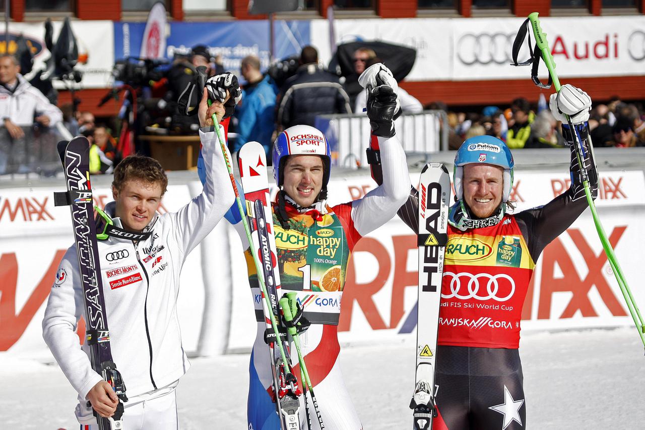 Kranjska Gora: Carlo Janka pobjednik u veleslalomu, Kosteli? tek 18.