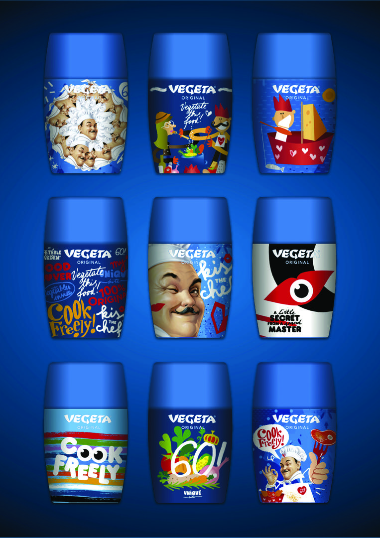 Nagradu MIXX osvojili su za projekt u povodu 60. obljetnice Vegete, sustav je to grafičkih elemenata koji omogućuje korisnicima da sami dizajniraju etiketu