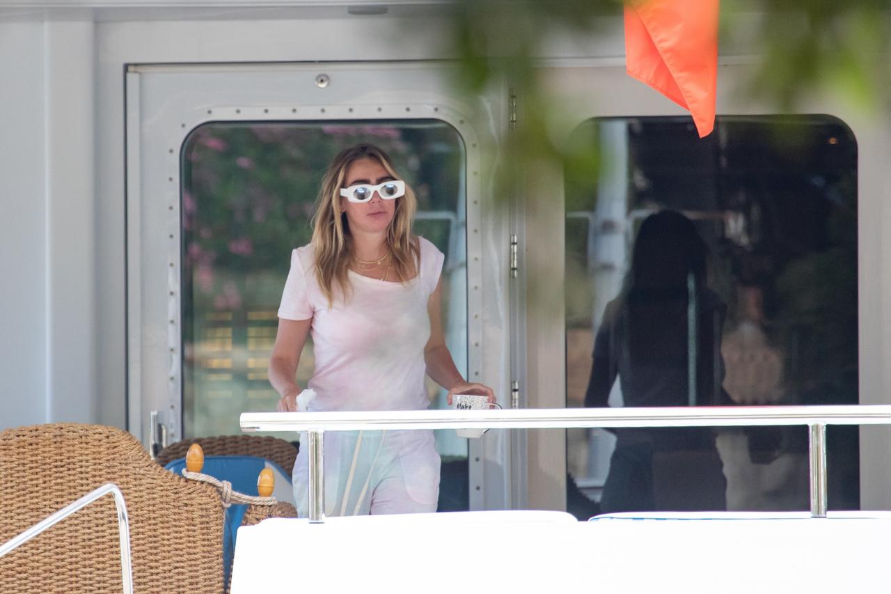 Dubrovnik: Petra Ecclestone na palubi jahte Petara u luci Gruž