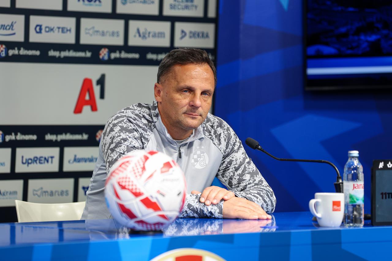 Konferencija za medije povodom derbi utakmice 11. kola SuperSport HNL-a  između Dinama i Rijeke. 