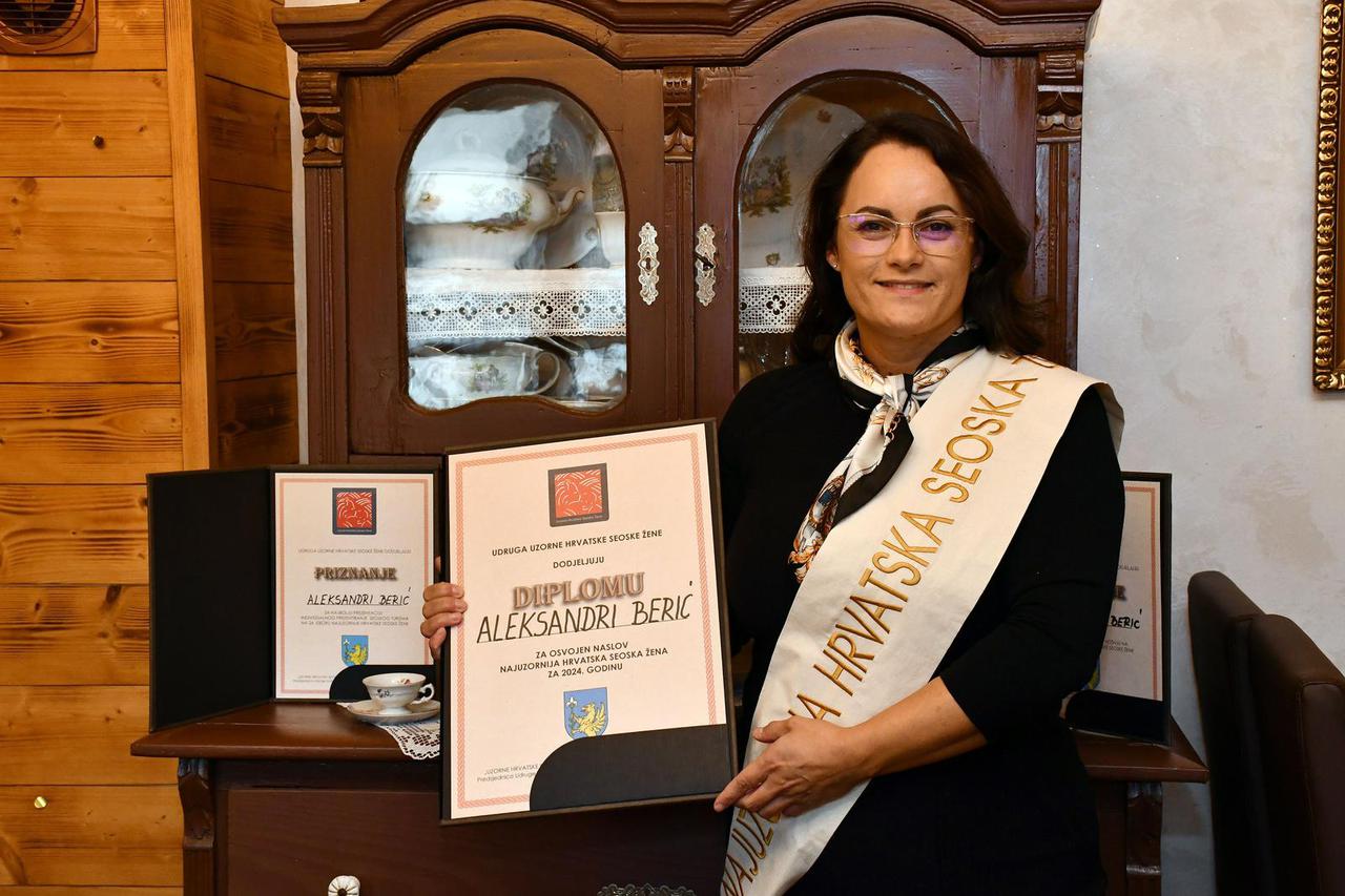 Ljupina: Aleksandra Berić najuzornija je seoska žena u Hrvatskoj