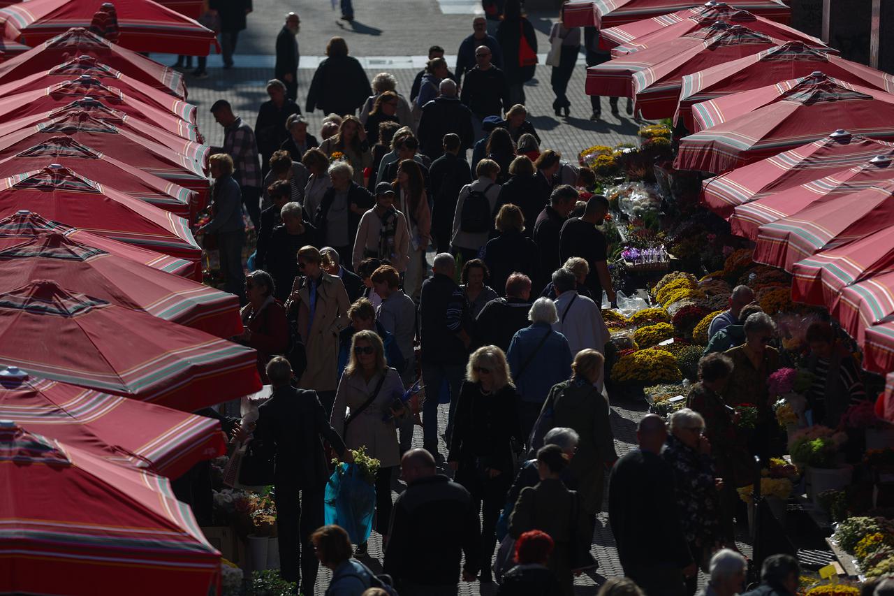 Iznadprosječno visoke temperature u Zagrebu
