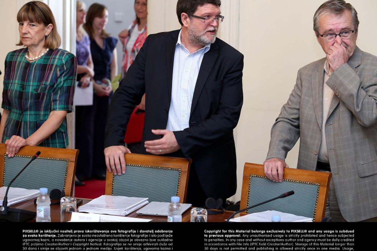 '17.07.2013., Zagreb - U Saboru je odrzana prva sjednica Odbora za europske poslove na kojoj je Deividas Stankevicius, voditelj Ureda veleposlanstva Republike Litve u Zagrebu, predstavio prioritete pr