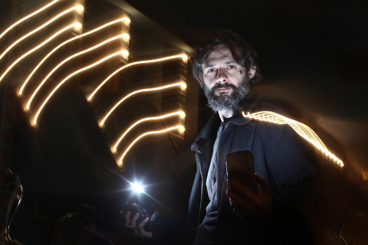 '04.02.2011., Zagreb - Hrvatski  kazalisni, televizijski i filmski glumac, Sasa Anocic, ravnatelj gradskog kazalista Tresnja. Photo: Davor Puklavec/PIXSELL'