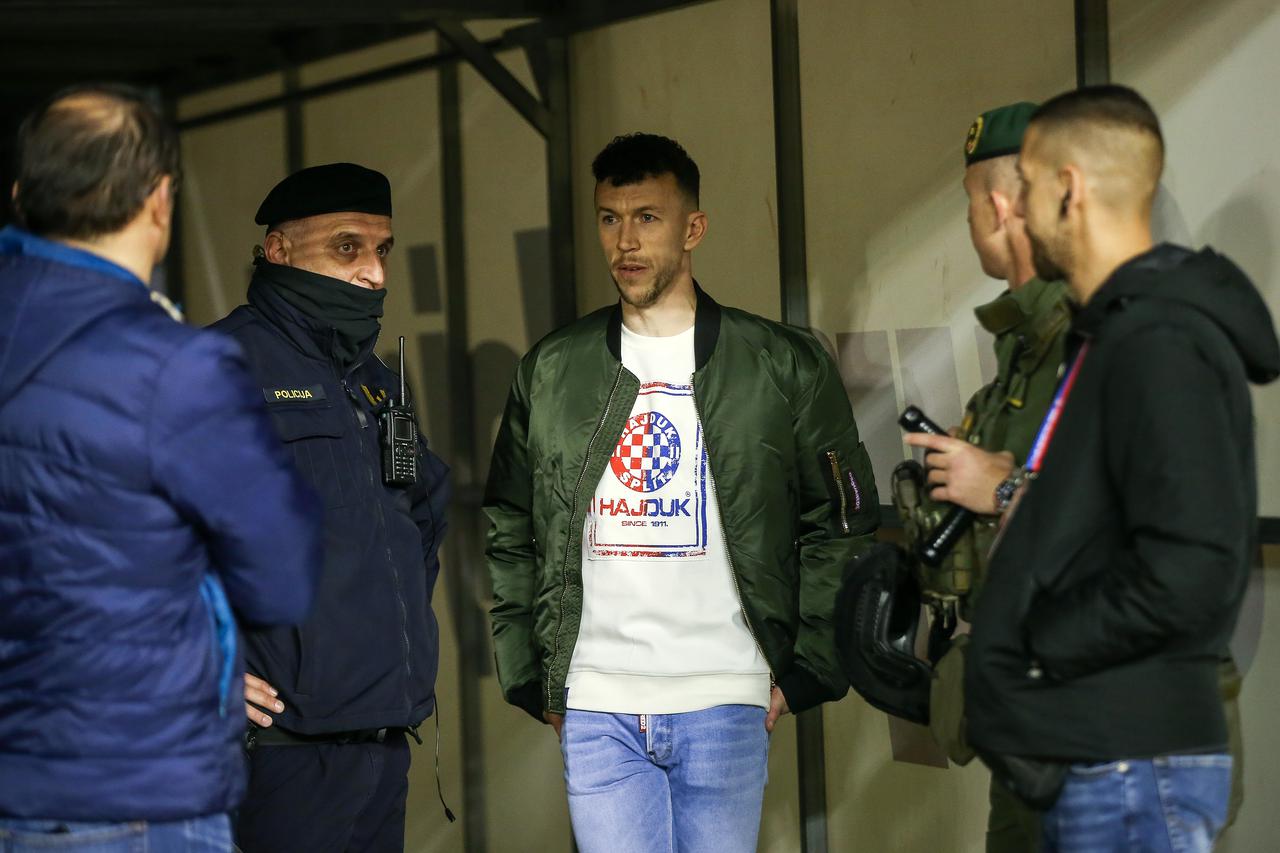 Split: Ivan Perišić stigao je na Hajdukovu utakmicu