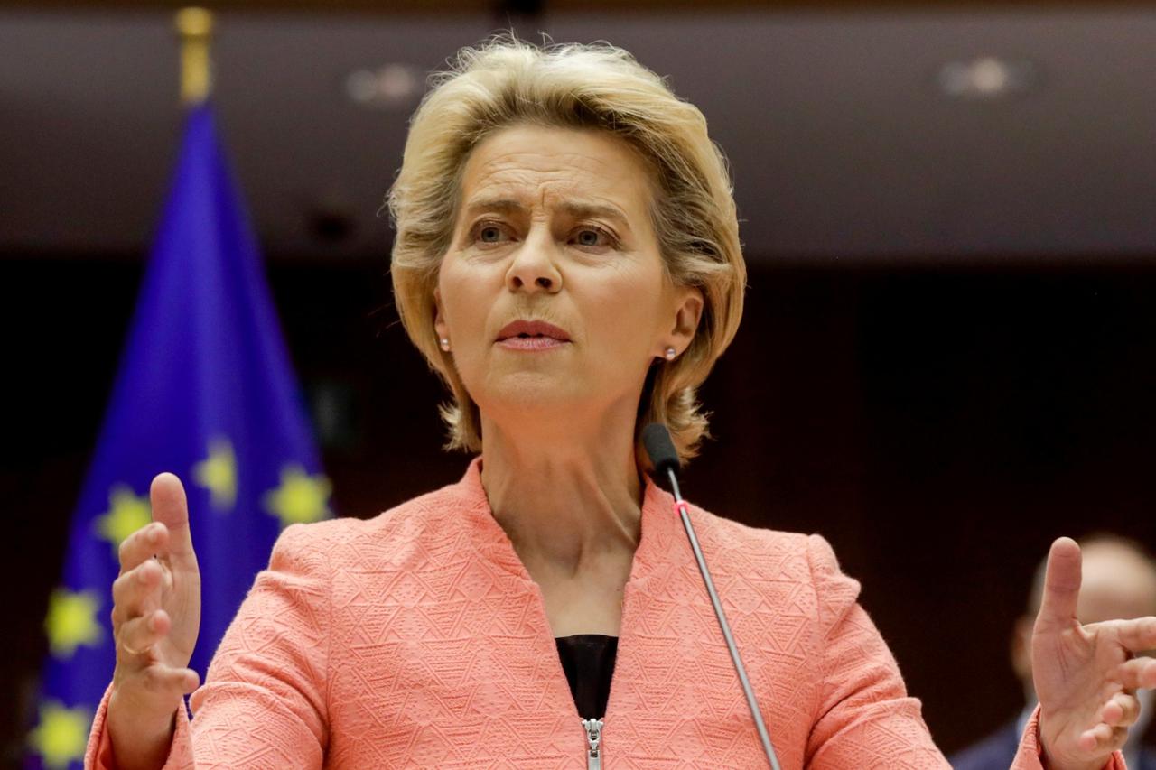 European Parliament plenary session State of the Union in Brussels