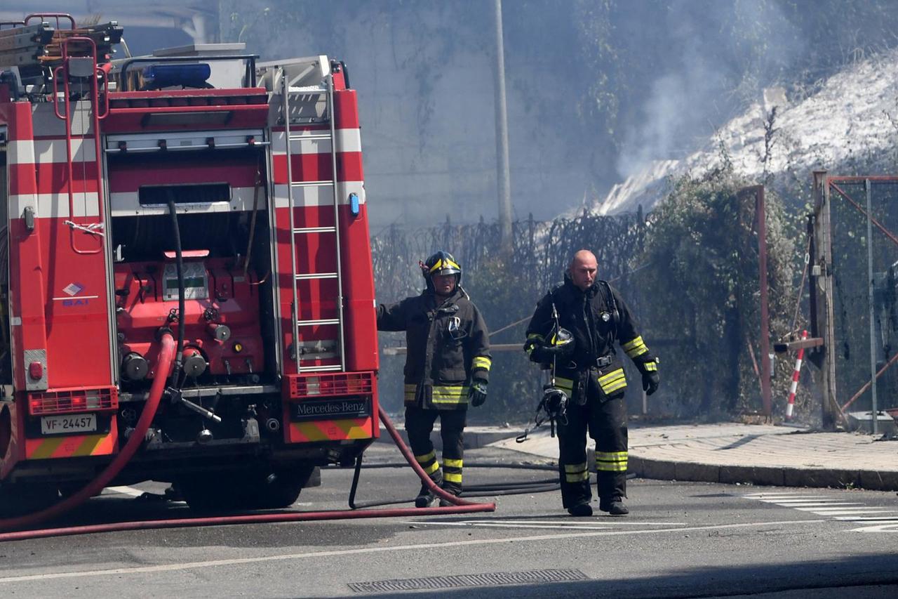 ITALY-BOLOGNA-OIL TANKER-EXPLOSION