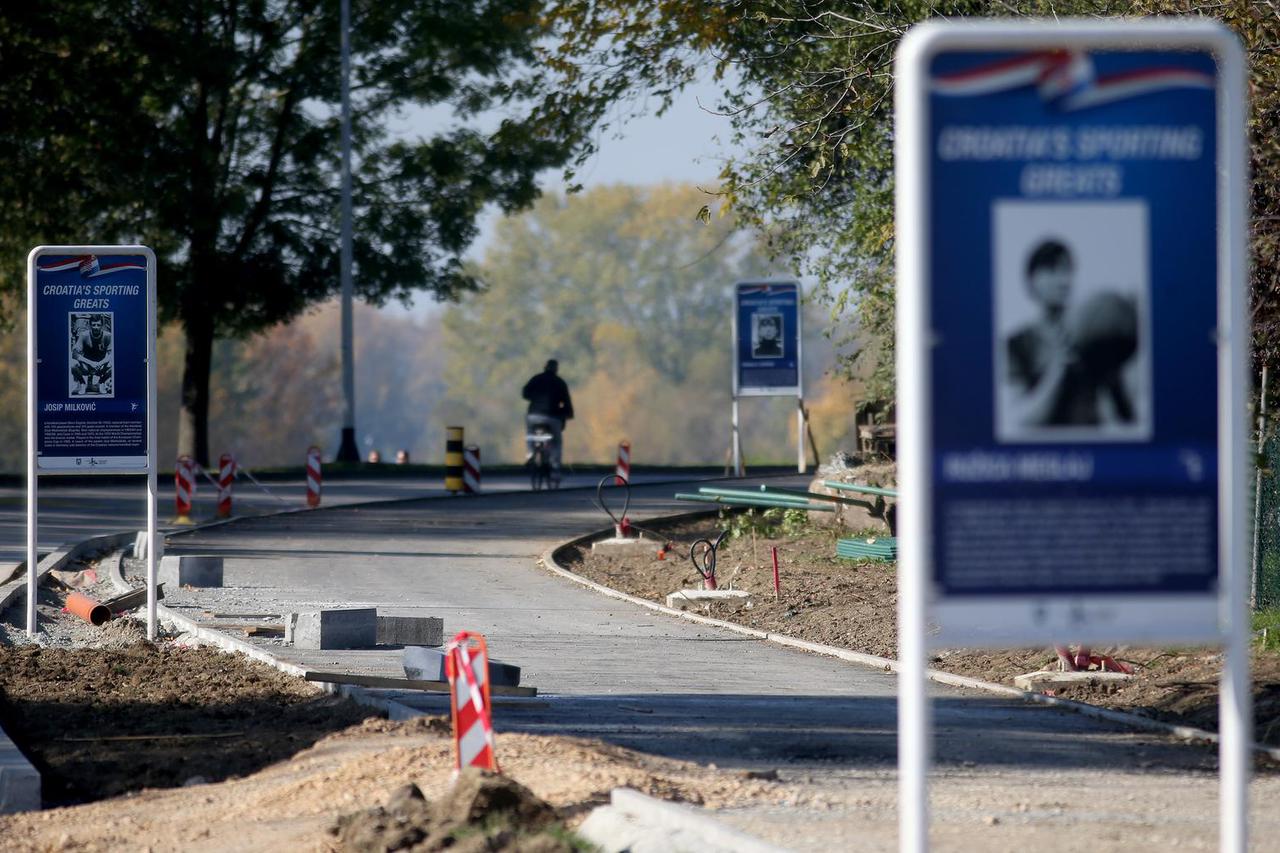 Zagreb: Rekonstrukcija i proširenje Aleje Matije Ljubeka s izgradnjom rolersko biciklističke staze
