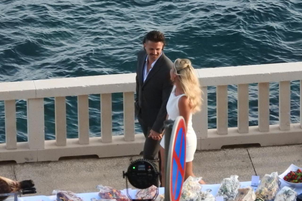 Dubrovnik:  Primanje dan uoči svadbe  Nicole Artukovich i Liama Stewarta