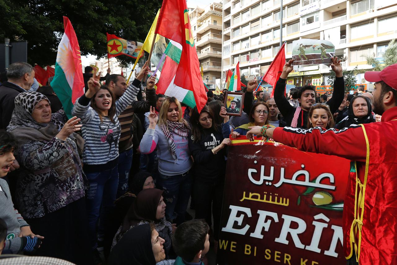 Diljem svijeta Kurdi prosvjeduju protiv turske intervencije
