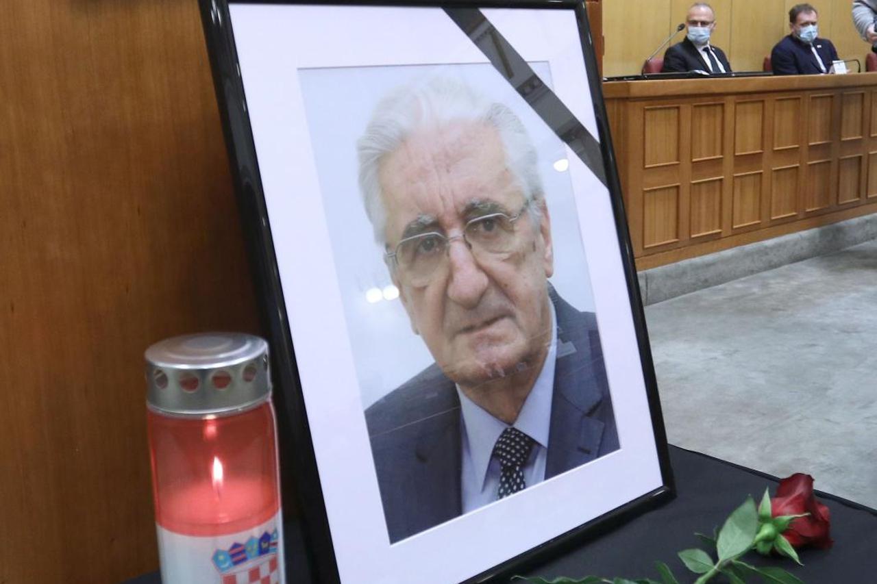 Zagreb: U Saboru održana komemoracija za Miroslava Tuđmana