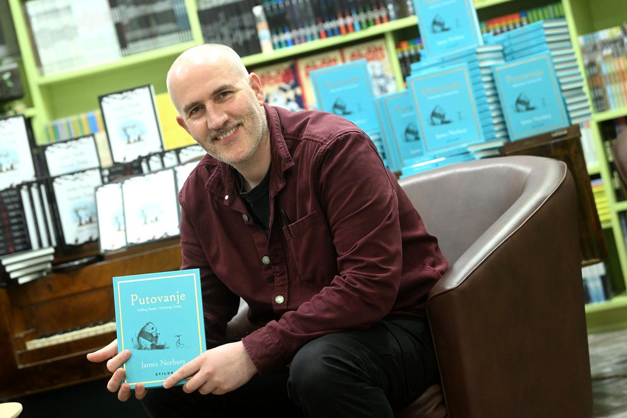 Zagreb: James Norbury, autor knjige "Putovanje"