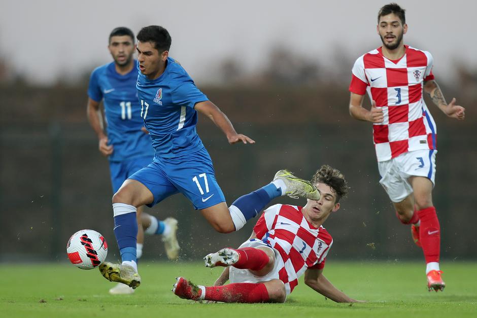 Velika Gorica: Kvalifikacije za U21 Europsko prvenstvo, Hrvatska Azerbajdžan