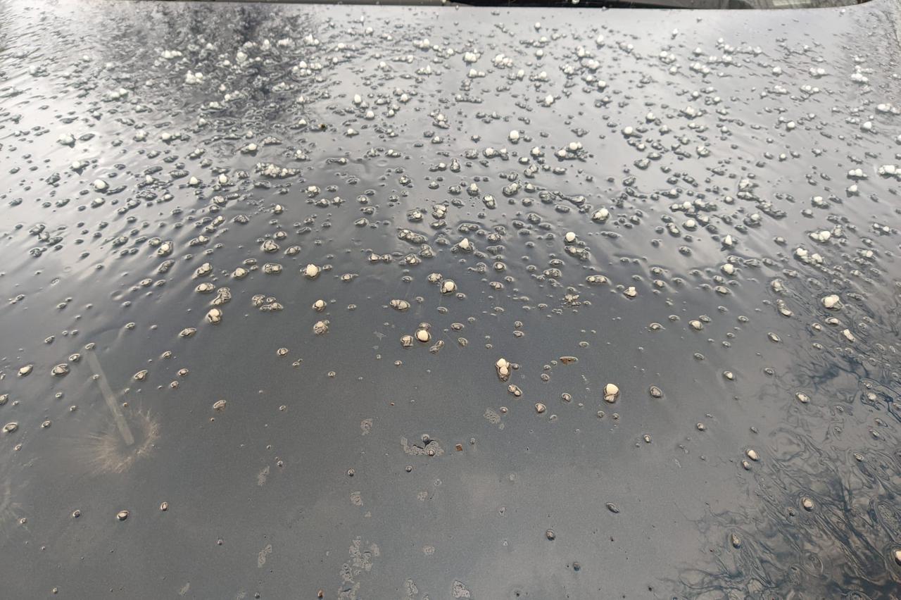 Tuča na području Križevaca