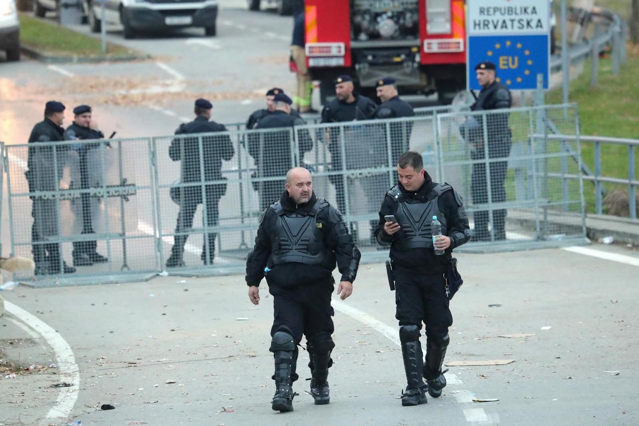 Migranti na graničnom prijelazu Maljevac