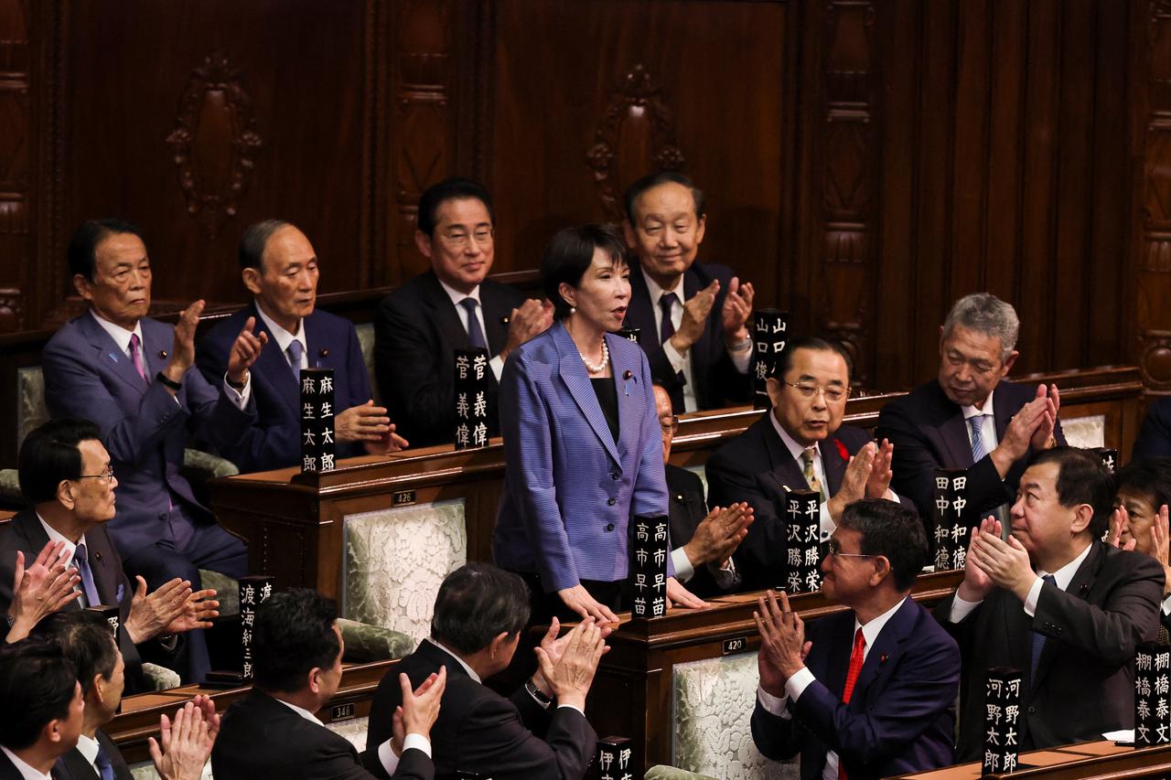 Japanese lawmakers vote to elect the new prime minister, in Tokyo