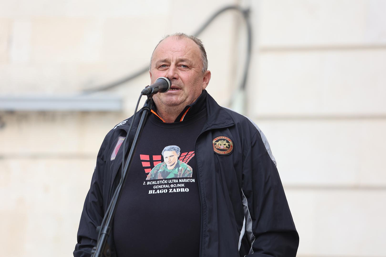 Unatoč slabom odazivu, organizator Ronaldo Barišić održao je govor u kojem je poručio da “hrvatski branitelji nisu ginuli za Nepalce, Pakistance ili Indijce” te pozvao na zapošljavanje domaćih radnika i povratak iseljenih Hrvata.